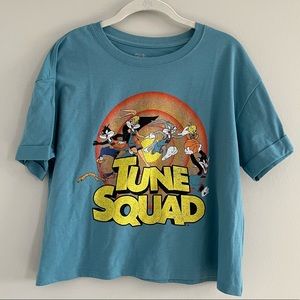 Space Jam Tune Squad Graphic Tee Crop Top